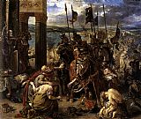 The Entry of the Crusaders into Constantinople by Eugene Delacroix